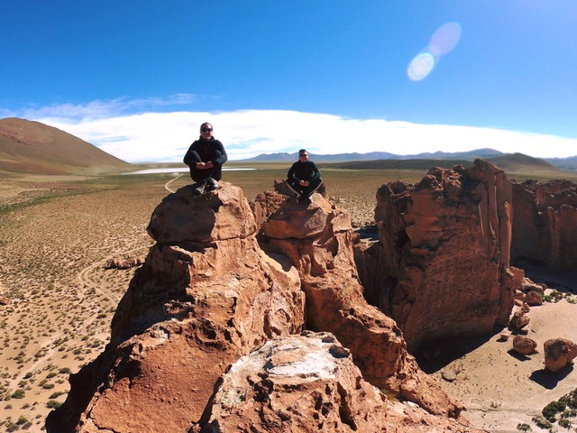 Johan et Charline en Bolivie